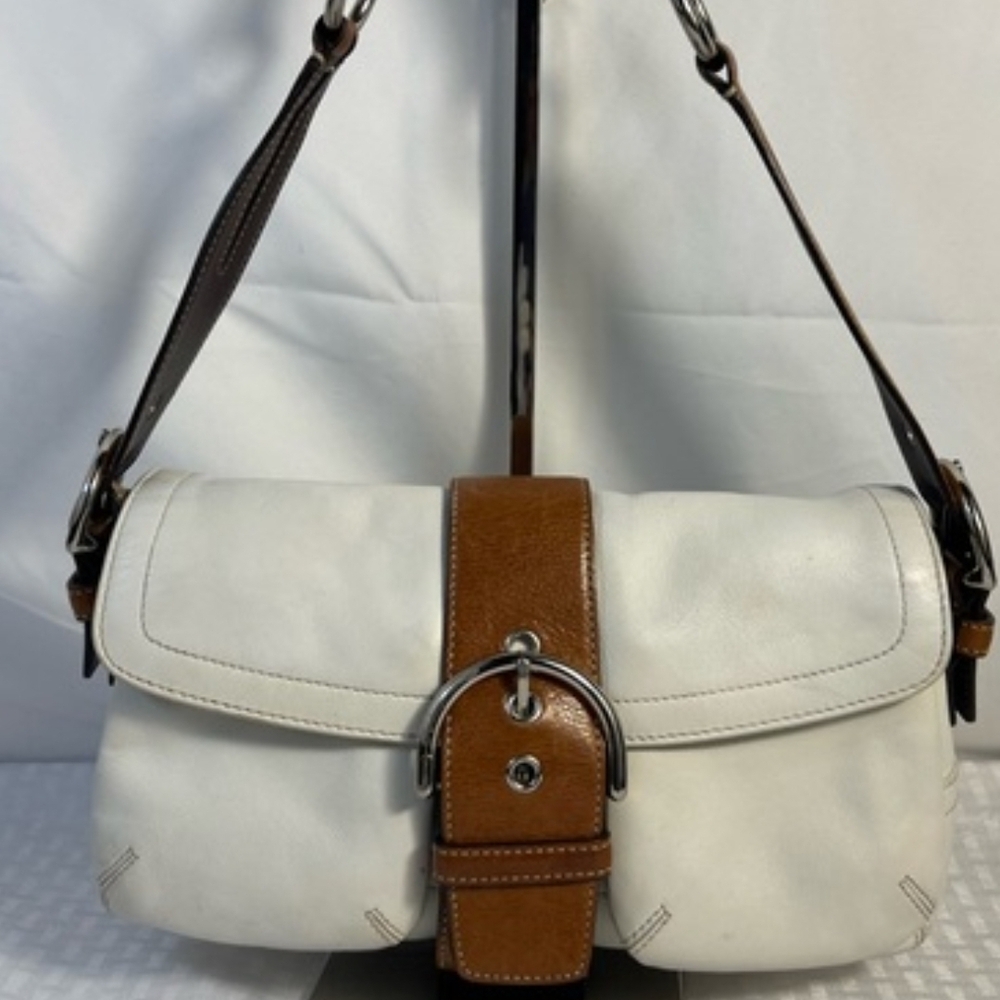 Vintage Soho Buckle Flap Shoulder Bag